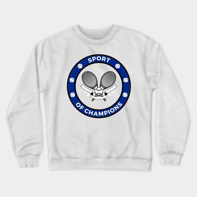 French Open: Sport Of Champions Crewneck Sweatshirt by TopTennisMerch